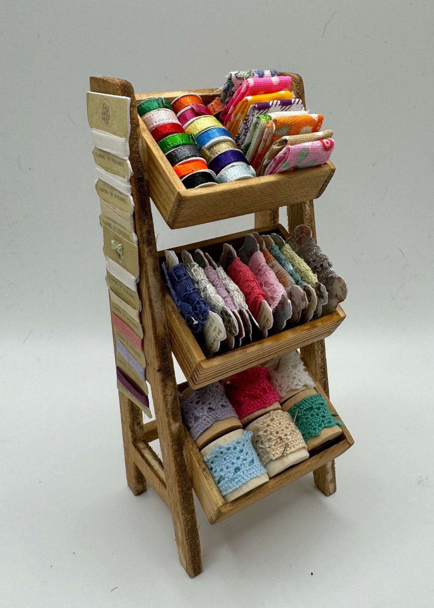 Dolls House Miniatures - 1/12th  - Haberdashery Sewing stand