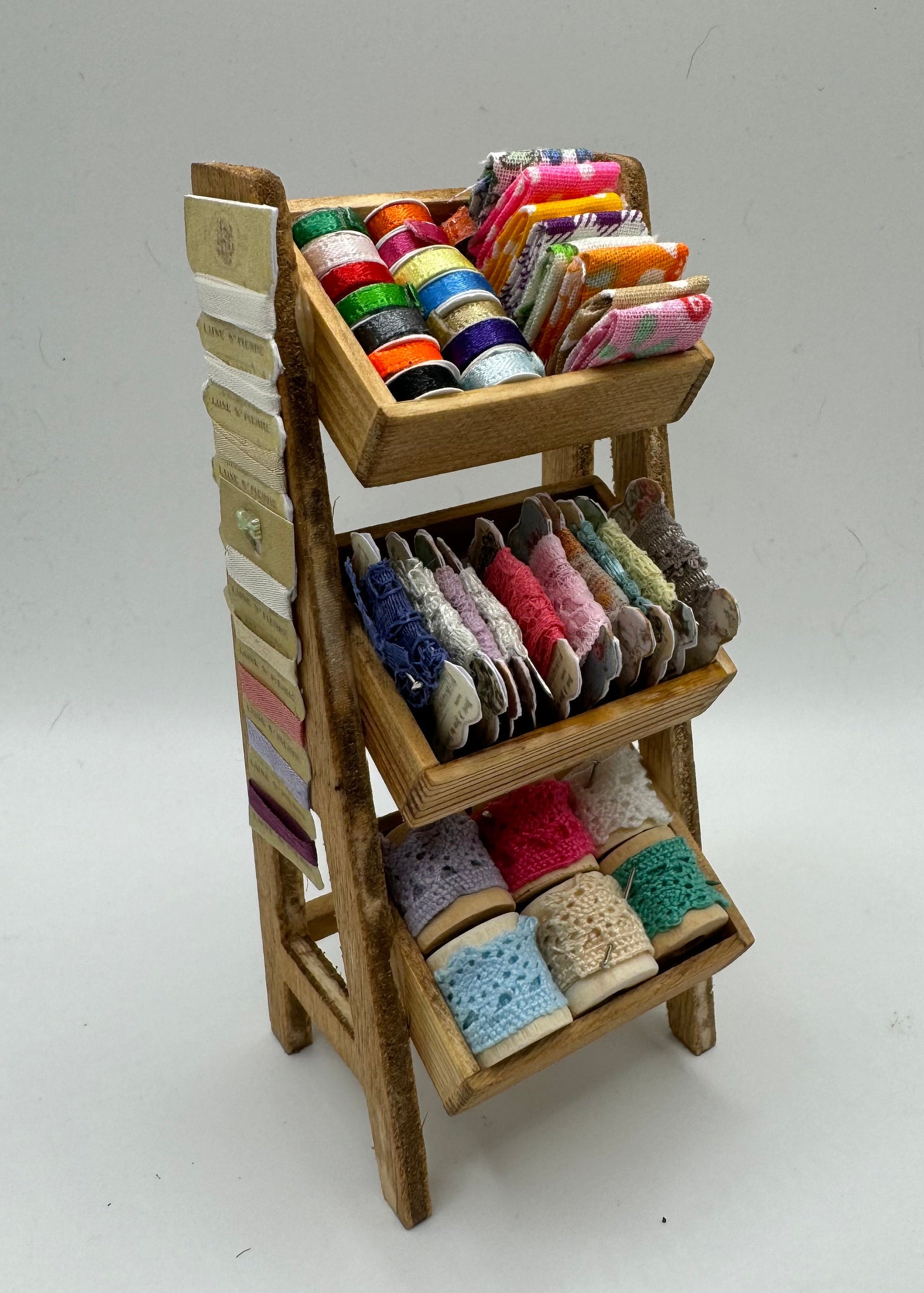 Dolls House Miniatures - 1/12th  - Haberdashery Sewing stand