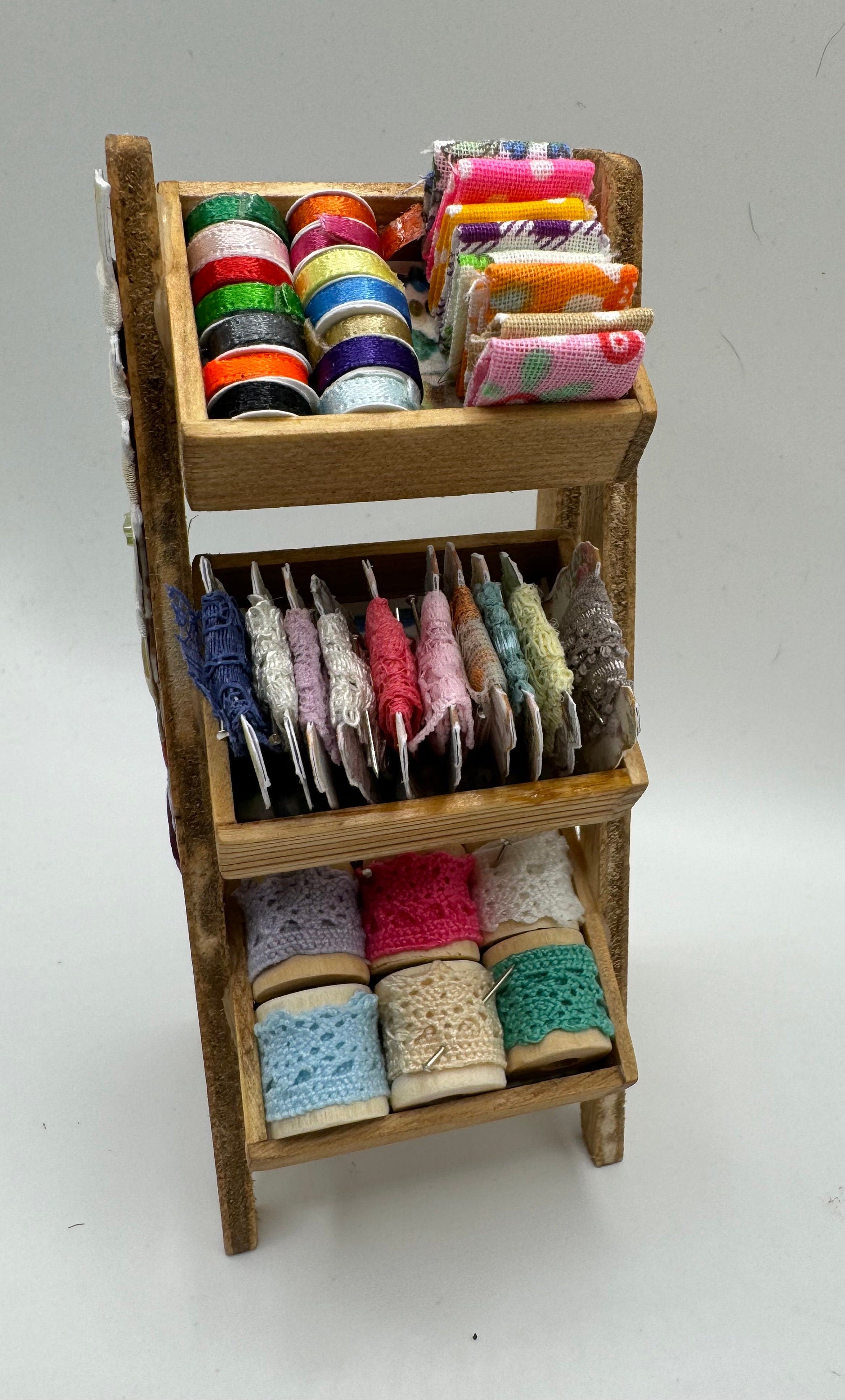 Dolls House Miniatures - 1/12th  - Haberdashery Sewing stand