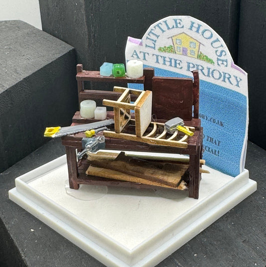 Dolls House  1/48th Carpenters Bench