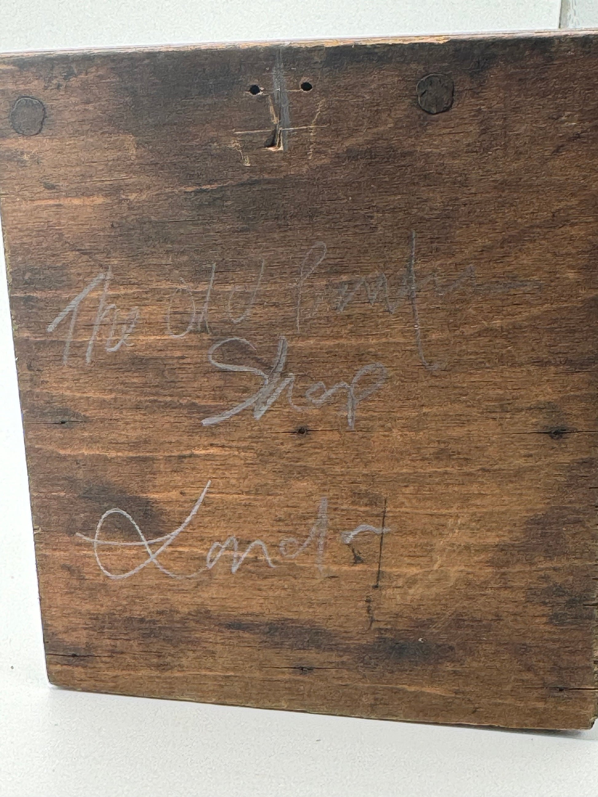 Dolls House Miniatures - 1/12th Spooky Shelves / vintage print press box