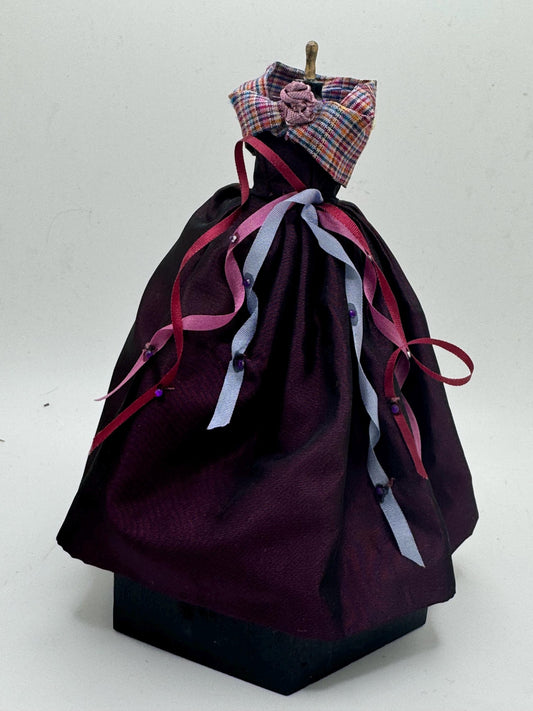 Dolls House Miniatures - 1/12th ball gown