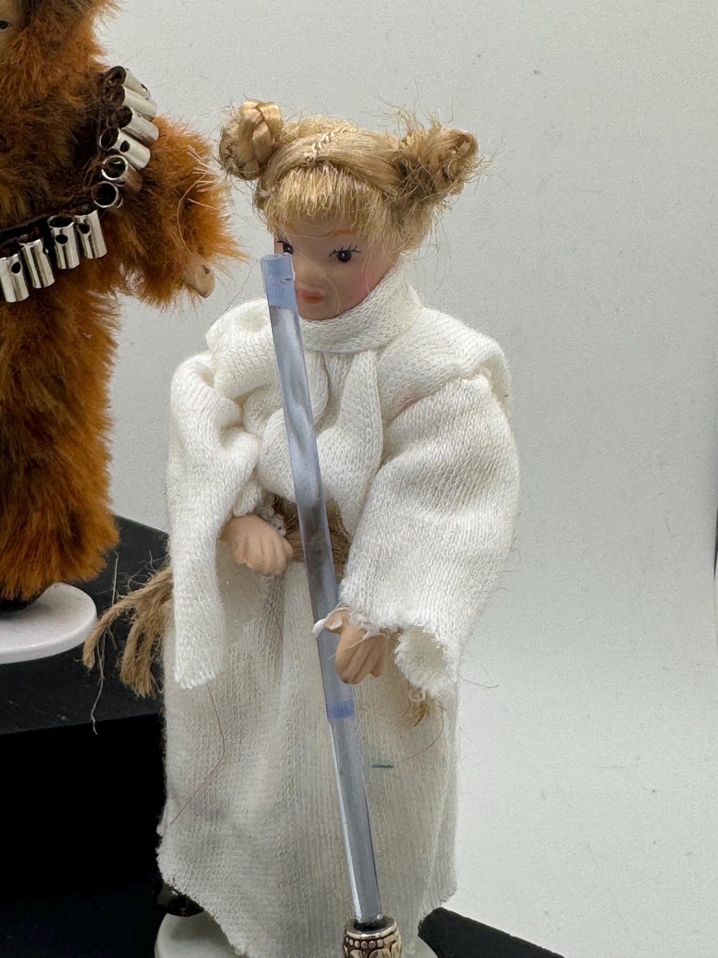 Dolls House Miniatures - 1/12th child dolls in Fancy Dress (Star wars) x1