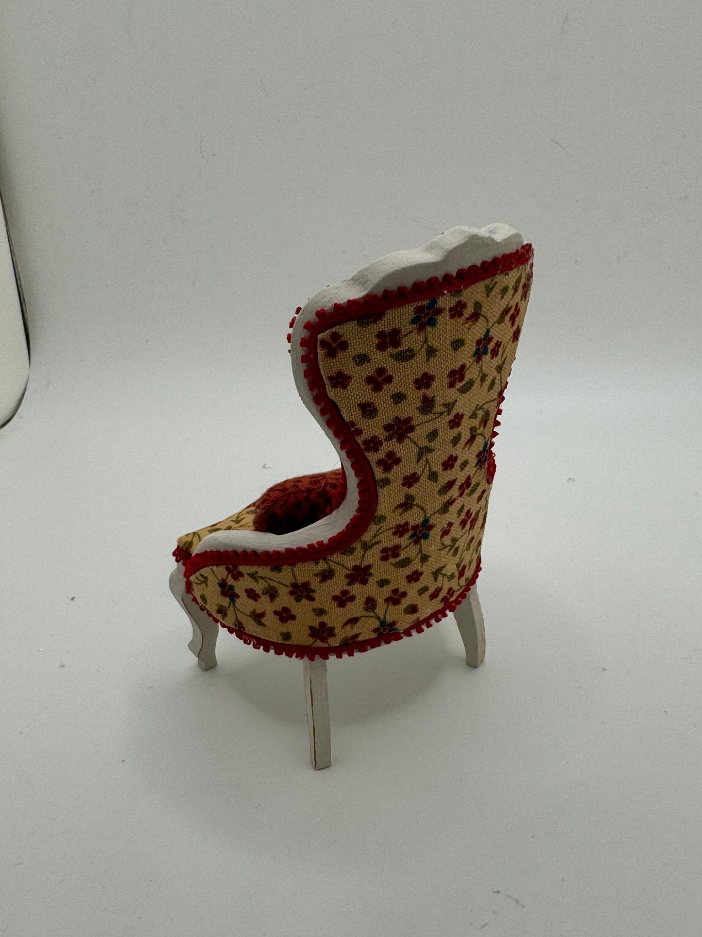 Dolls House Miniatures - 1/12th elegant regency chair x1