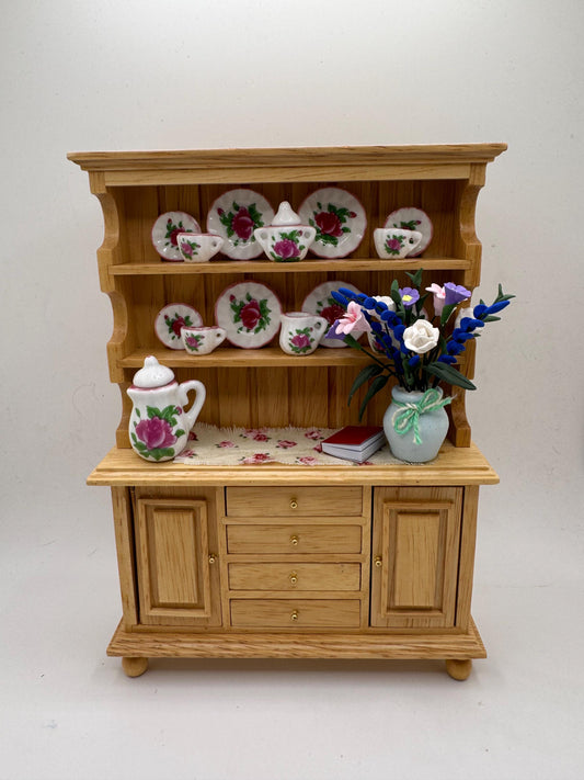 Dolls House Miniatures - Kitchen Dresser / Hutch