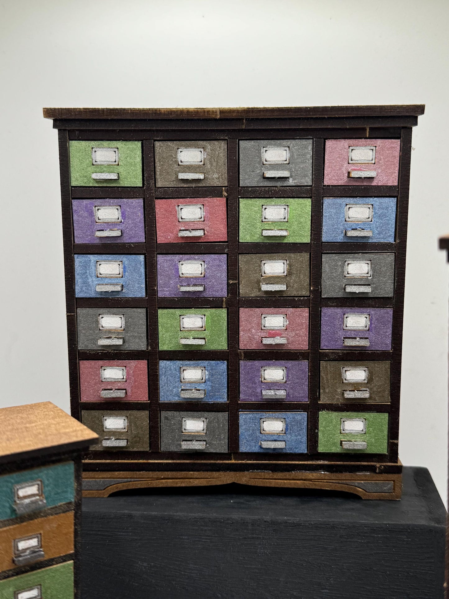 Dolls House Miniatures - 1/12 Apothecary drawers (  4 variations)