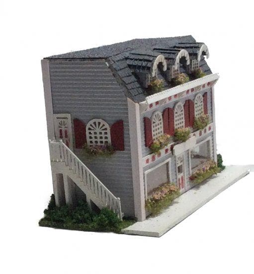 Hart’s Desire Miniatures - 1:144 1/144th micro scale house kit - Victorian Style Store Front