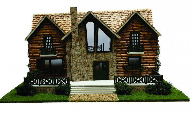 Hart’s Desire Miniatures - 1:48 quarter scale house kit - Eliana