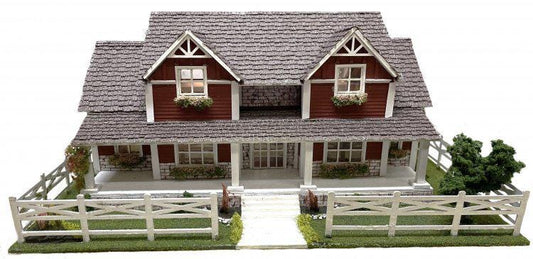 Hart’s Desire Miniatures - 1:48 quarter scale house kit - Two Storey Ranch House