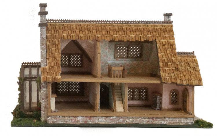 Hart’s Desire Miniatures - 1:144 1/144th micro scale house kit - Storybook Tattington Cottage