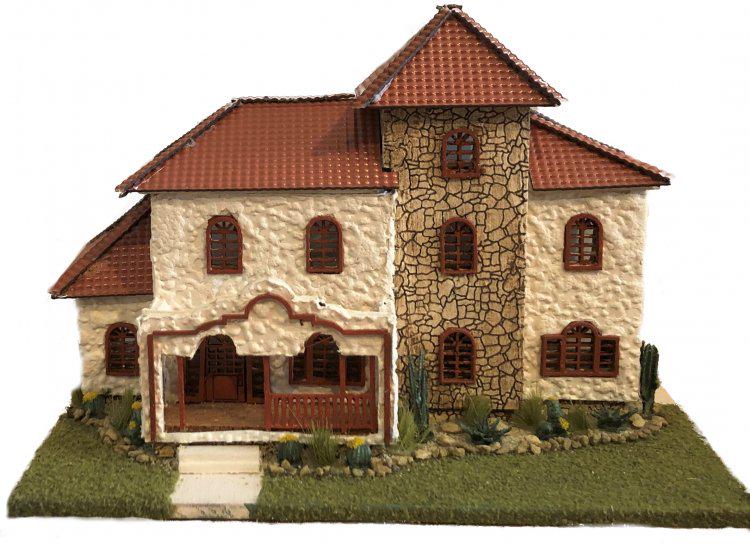 Hart’s Desire Miniatures - 1:144 1/144th micro scale house kit - Southwestern House