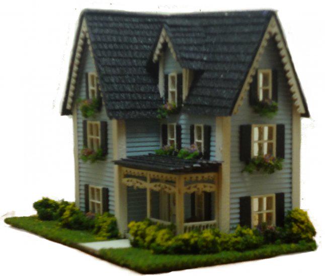 Hart’s Desire Miniatures - 1:144 1/144th micro scale house kit - Victorian House