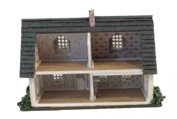 Hart’s Desire Miniatures - 1:144 1/144th micro scale house kit - 3/4 Cape Cod House