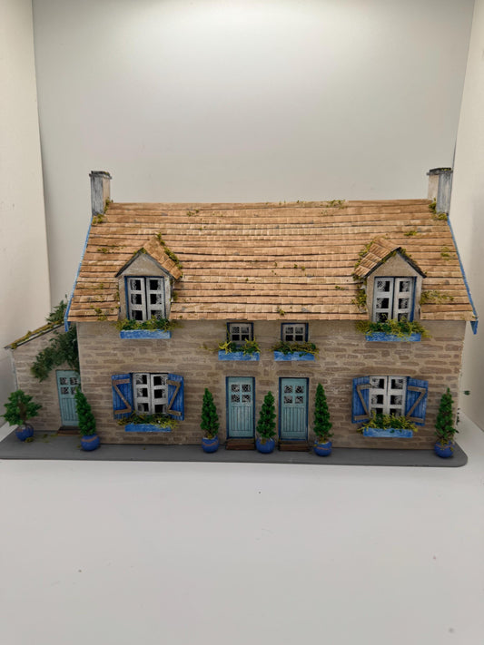 Dolls House Miniatures ( 1/48th - 1:48th - 1/4" - Quarter Inch Scale )  Seaside cottages - OOAK