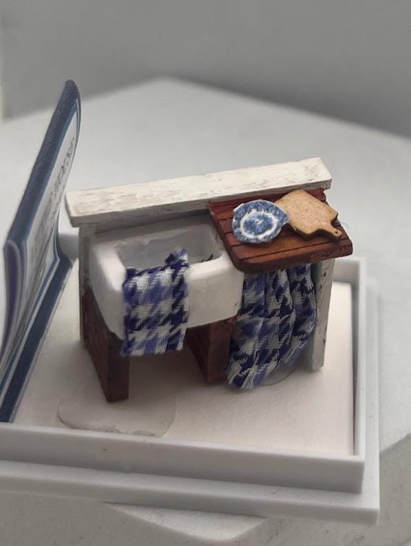 Dolls House 1/48th - Pot Sink