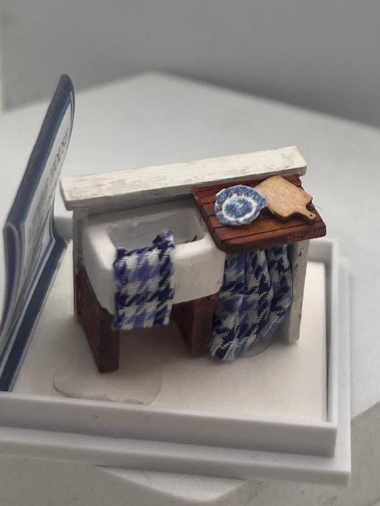 Dolls House 1/48th - Pot Sink
