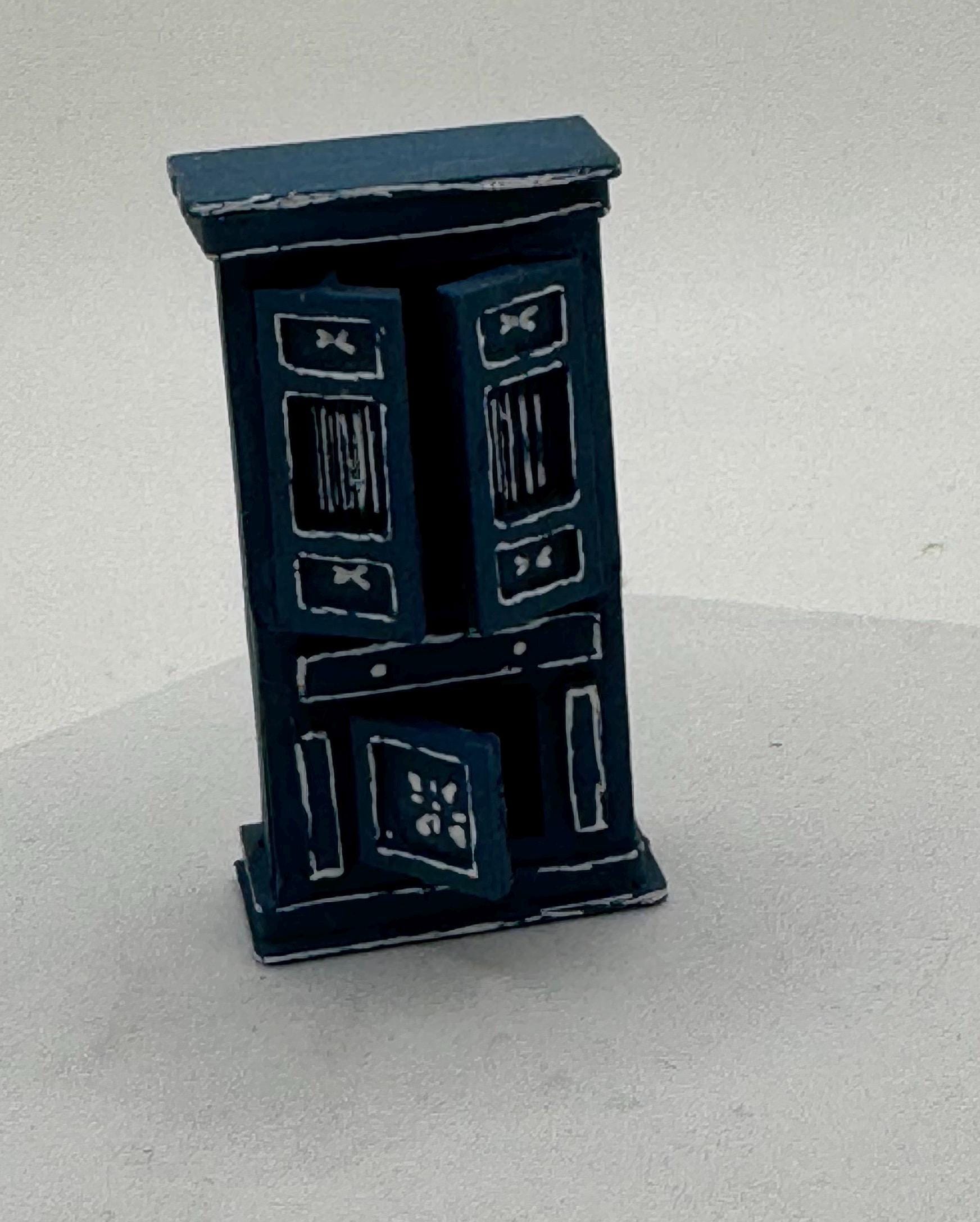 Dolls House 1/48th - Welsh Bread And Cheese Cupboard